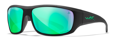 [Matte Black / Captivate Polarized Green Mirror]