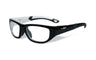 Gloss Black - Aluminum Pearl Frame / Clear