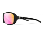 [Gloss Black - Captivate Polarized Rose Gold Mirror]