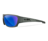 [Matte Grey - Captivate Polarized Blue Mirror]