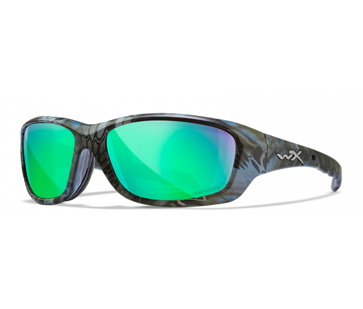 [Kryptek Neptune / Captivate Polarized Green Mirror]