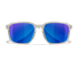 Gloss Clear Crystal Frame - Captivate Polarized Blue Mirror