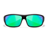 Matte Black / Captivate Polarized Green Mirror