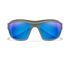 Matte Grey - Captivate Polarized Blue Mirror