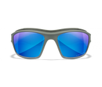 [Matte Grey - Captivate Polarized Blue Mirror]